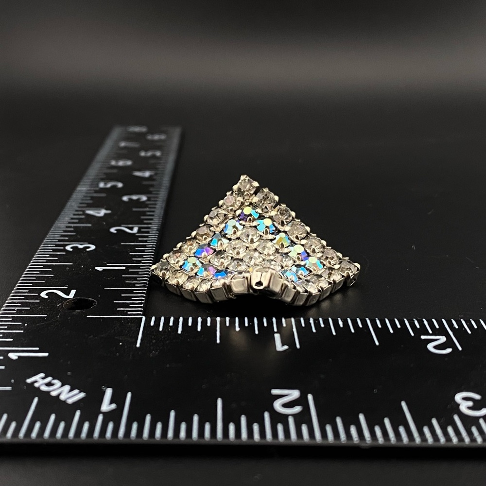 Vintage Rhinestone Shoe Clips - Picture 6 of 9